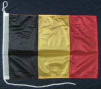 Boots/ Motorradflagge Belgien