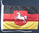 Boots/ Motorradflagge Niedersachsen