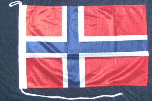 Boots/ Motorradflagge Norwegen