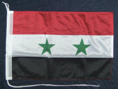 Boots/ Motorradflagge Syrien