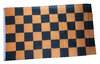 Schwarz/Orange Karo Flagge 90*150 cm