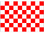 Rot/Weiß Karo Flagge 90*150 cm