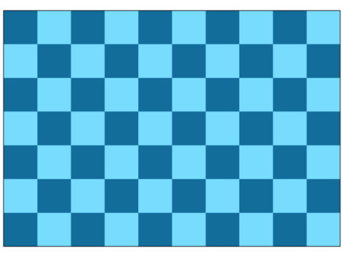 Dunkelblau/Hellblau Karo Flagge 90*150 cm
