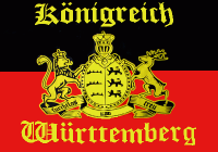 Königreich Württemberg Flagge 90*150 cm
