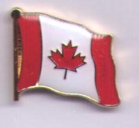 Kanada  Flaggenpin ca. 16 mm