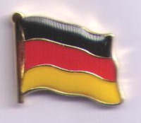 Deutschland  Flaggenpin ca. 16 mm