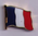 Frankreich  Flaggenpin ca. 16 mm