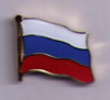 Russland  Flaggenpin ca. 16 mm