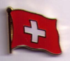 Schweiz  Flaggenpin ca. 16 mm