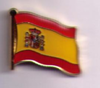 Spanien  Flaggenpin ca. 16 mm