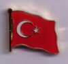 Türkei  Flaggenpin ca. 16 mm