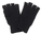 Strick-Handschuhe, schwarz, ohne Finger
