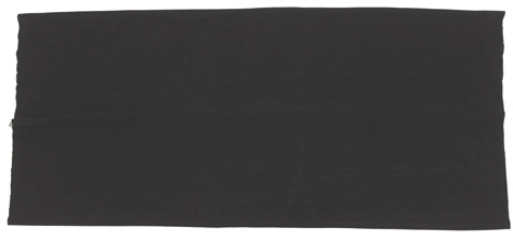 Rundschal, Acryl-Spandex, schwarz, Einheitsgröße