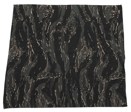 Bandana, tiger stripe, Gr. 55 x 55 cm, Baumwolle