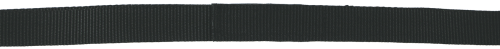 Gürtel, mit Klettverschluss, schwarz, Breite 3,2 cm