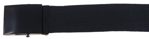 Gürtel, schwarz, 4,5 cm breit, mit Metallkastenschloß
