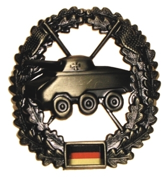 BW Barettabzeichen, "Panzeraufklärer", Metall