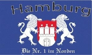 Hamburg Nr 1 Flagge 150*250cm