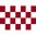 Karo Rot-Weiß Flagge 60*90cm