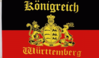 Königreich Württemberg Flagge 60*90cm