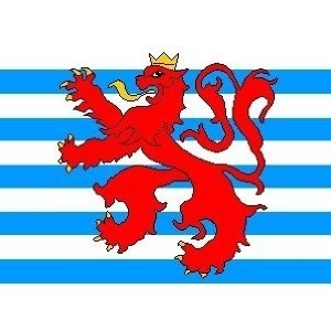 Luxemburg m Wappen Flagge 60*90cm