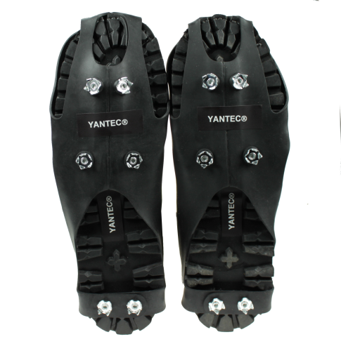 Yantec® Spikes für Schuhe, 6 Krallenspikes Größe M (ca.34-38)