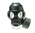 Britische Schutzmaske schwarz mit Filter Sammlerstück