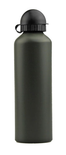 Aluminiumflasche oliv 0,75 Liter