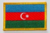 Aserbaischan Flaggenpatch 4x6cm von Yantec