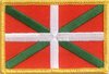 Baskenland Flaggenpatch 4x6cm von Yantec