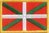 Baskenland Flaggenpatch 4x6cm von Yantec