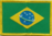 Brasilien Flaggenpatch 4x6cm von Yantec