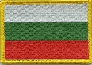 Bulgarien Flaggenpatch 4x6cm von Yantec