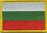 Bulgarien Flaggenpatch 4x6cm von Yantec