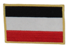 Deutsches Reich Flaggenpatch 4x6cm von Yantec