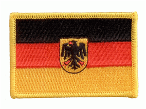 Deutschland Adler Flaggenpatch 4x6cm von Yantec