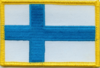 Finnland Flaggenpatch 4x6cm von Yantec