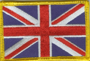 Großbritannien Flaggenpatch 4x6cm von Yantec