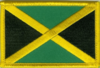 Jamaika Flaggenpatch 4x6cm von Yantec