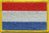 Luxemburg Flaggenpatch 4x6cm von Yantec