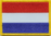 Niederlande Flaggenpatch 4x6cm von Yantec