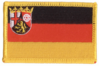 Rheinland Pfalz Flaggenpatch 4x6cm von Yantec