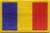 Rumänien Flaggenpatch 4x6cm von Yantec
