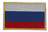 Russland Flaggenpatch 4x6cm von Yantec