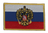 Russland mit Adler Flaggenpatch 4x6cm von Yantec