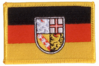 Saarland Flaggenpatch 4x6cm von Yantec
