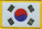 Südkorea Flaggenpatch 4x6cm von Yantec