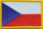 Tschechien Flaggenpatch 4x6cm von Yantec