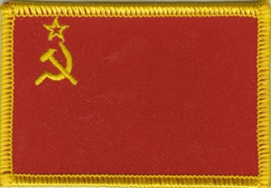 UDSSR Flaggenpatch 4x6cm von Yantec