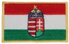 Ungarn Flaggenpatch 4x6cm von Yantec